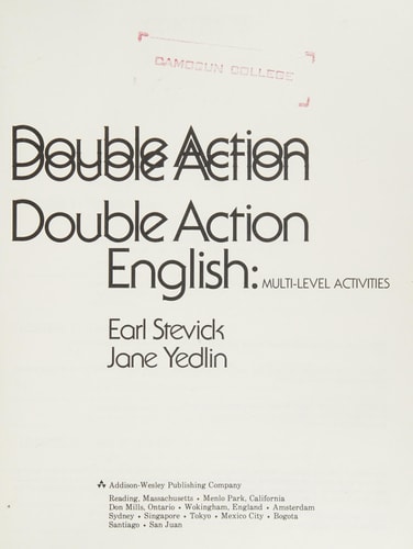 Double Action Workbook