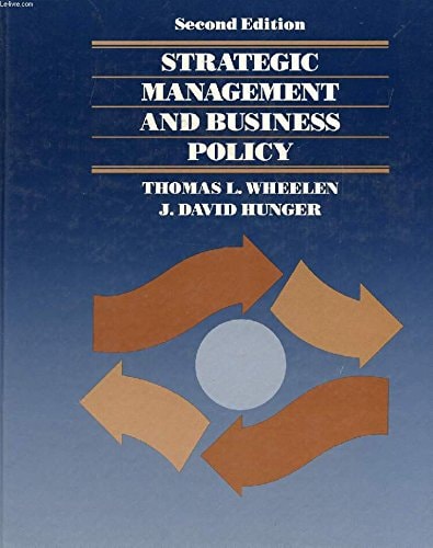 Strategic Management and Business Policy