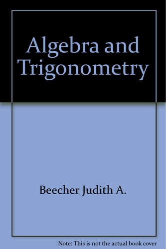 Algebra and Trigonometry