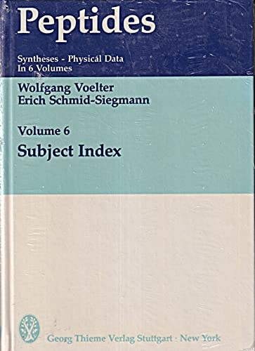 Peptides: Subject Index