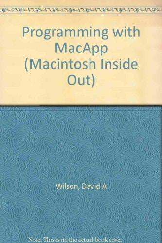 Programming With MacApp