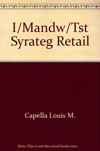 Retail Management: Strategic Retail
