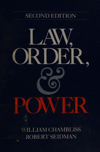 Law, Order, and Power