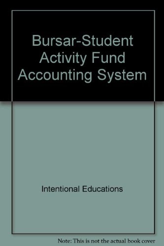 Bursar-Student Activity Fund Accounting System