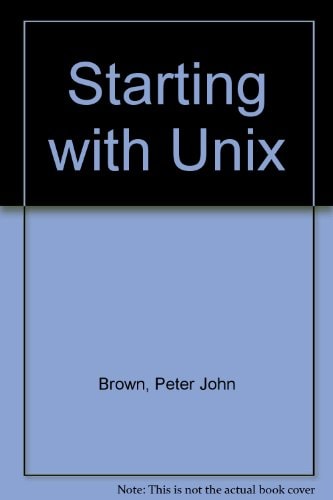 Starting with UNIX