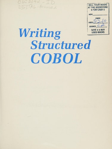Writing Structured Cobol