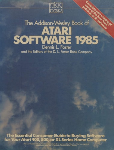 The Addison-Wesley Book of Atari Software