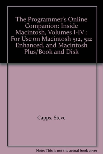 The Programmer's Online Companion: Inside Macintosh, Volumes I-IV