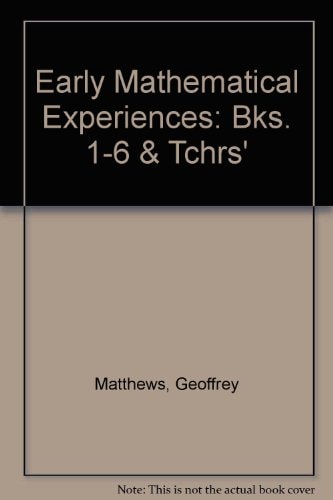 Early Mathematical Experiences