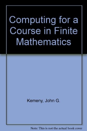 Computing for a Course in Finite Mathematics