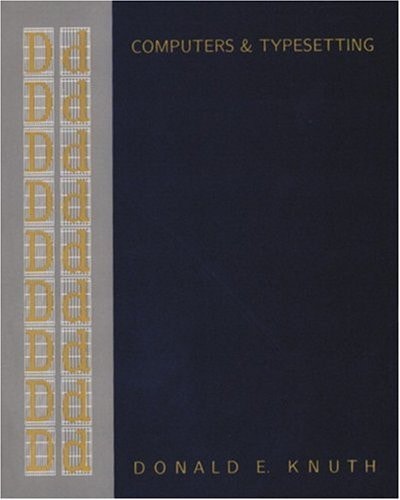 Computers & Typesetting, Volume D: Metafont: The Program