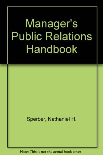 Manager's Public Relations Handbook