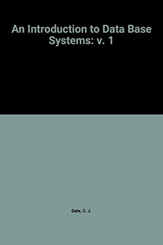 An Introduction to Database Systems