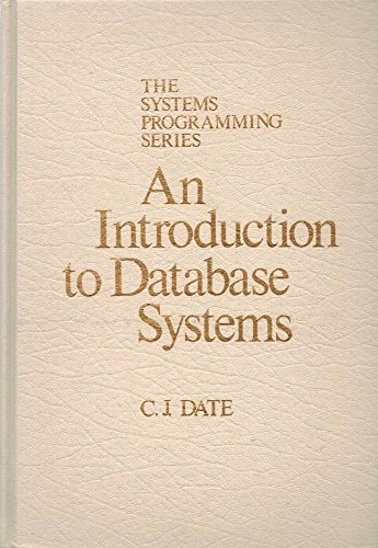 An Introduction to Database Systems