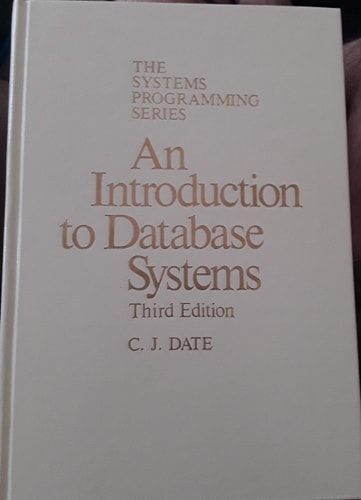 An Introduction to Database Systems