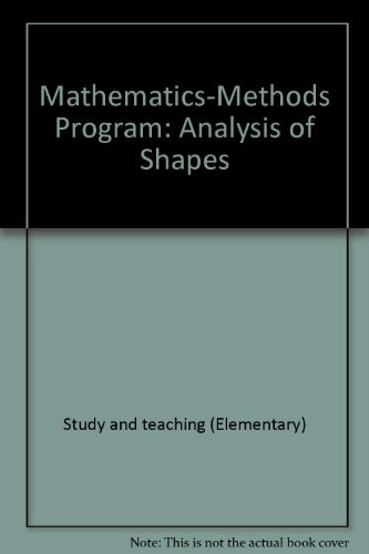 Mathematics Methods Program: Analysis of Shapes