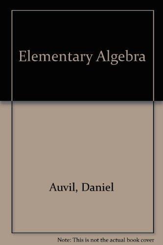 Elementary Algebra