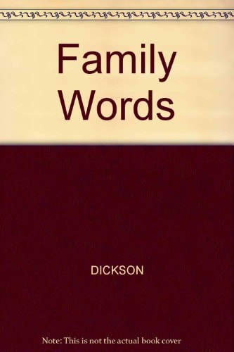 Family Words: The Dictionary for People Who Don't Know a Frone from a Brinkle