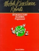 Introductory Algebra Programmed