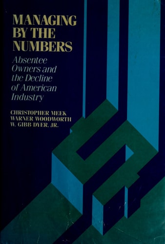 Managing By The Numbers
