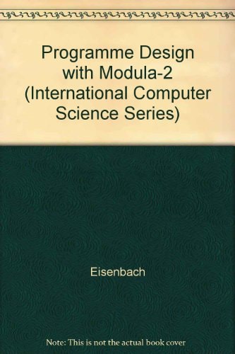 Program Design With Modula-2