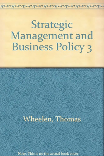 Strategic Management and Business Policy