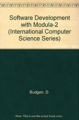 Software Development With Modula-2