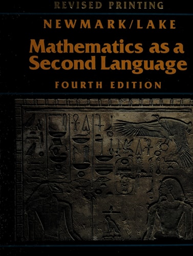 Mathematics as a Second Language