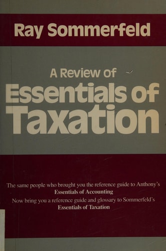 Essentials of Taxation