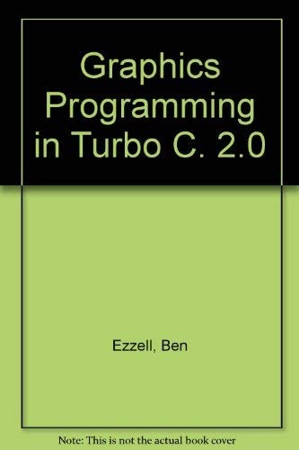 Graphics Programming in Turbo C 2.0