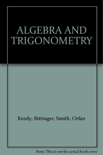 Algebra and Trigonometry