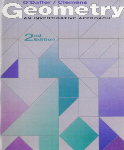 Geometry: An Investigative Approach