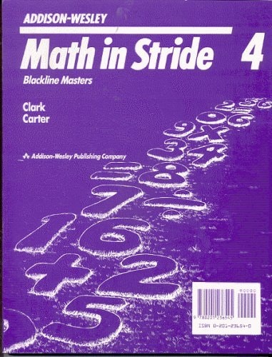 Math in Stride 4: Blackline Masters