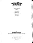 Addison-Wesley Mathematics: Teacher's Edition