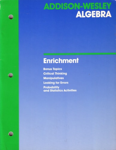 Algebra Enrichment