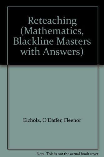 Addison-Wesley Mathematics: Reteaching Blackline Masters with Answers