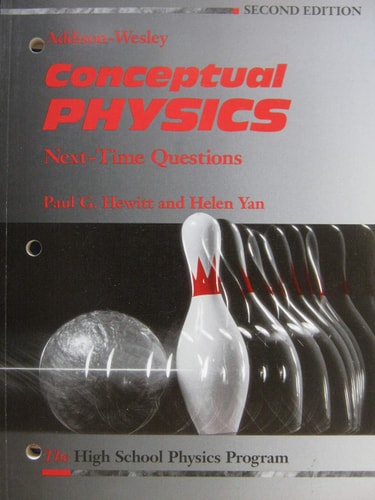 Conceptual Physics: Next-Time Questions