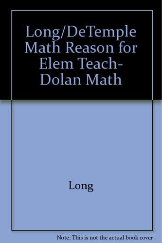 Mathematical Reasoning for Elementary Teachers