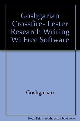 Crossfire: Research Writing and Free Software
