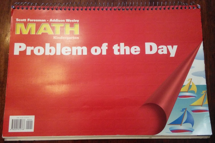 Scott Foresman-Addison Wesley Math: Kindergarten Problem of the Day