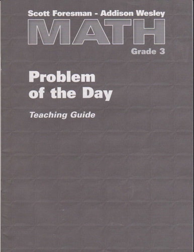 Math 3 Problem of the Day Teaching Guide