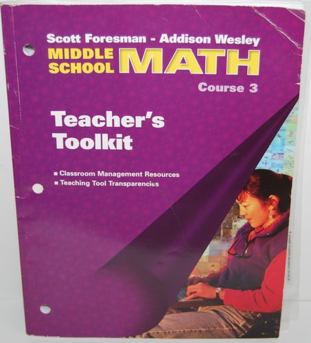 Math Teacher's Toolkit: Middle School Course 3