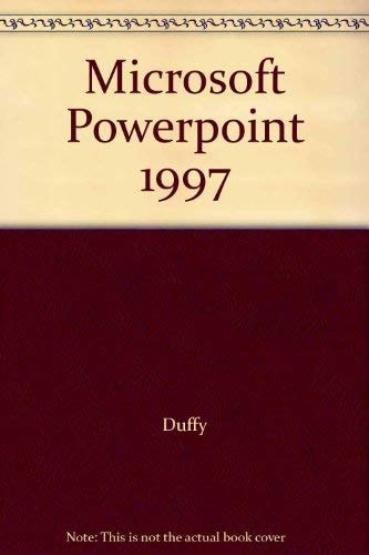 Microsoft PowerPoint 1997