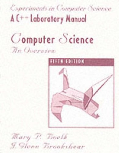 C++ Lab Manual for Computer Science: An Overview