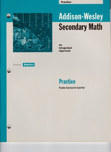 Focus on Algebra: An Integrated Approach
