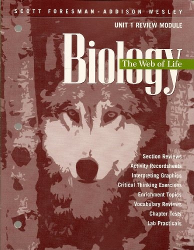Biology: The Web of Life, Unit 1 Review Module