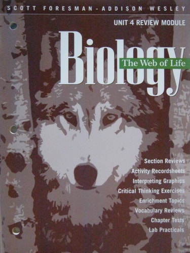 Biology: The Web of Life, Unit 4 Review Module