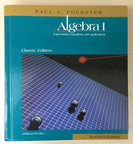 Algebra 1: Expressions, Equations and Applications
