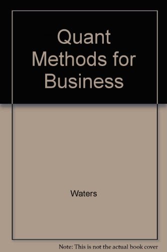 Quantitative Methods for Business