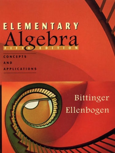 Elementary Algebra: Concepts and Applications